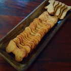 Healthy Whole Wheat Bacon Doggy Biscuits