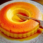 Mango Cheesecake Flan